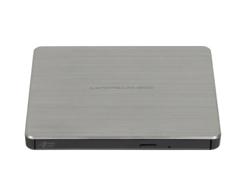 [Устройство чтения-записи] LG DVD-RW GP60NS60 ext. Silver Slim Ret. USB2.0 (совместим с 3.0)