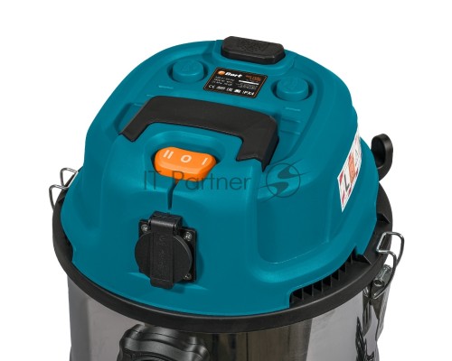 Пылесос для сухой и влажной уборки Bort BSS-1640-STORM, бак 40л, 1600 Вт,  шланг 3м, всасывание 270Вт, Уровень шума 78 дБ, Вес 6.9 кг, Напряжение 220В, аксессуаров 12 шт, гарантия 2 г 93417517