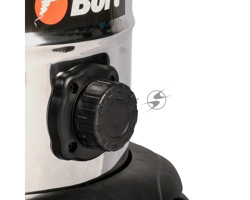 Пылесос для сухой и влажной уборки Bort BSS-1640-STORM, бак 40л, 1600 Вт,  шланг 3м, всасывание 270Вт, Уровень шума 78 дБ, Вес 6.9 кг, Напряжение 220В, аксессуаров 12 шт, гарантия 2 г 93417517