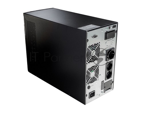 ИБП Ермак Онлайн напольный 3000 ВА/3000 Вт, 3xSchuko, USB, RS-232, 6x9Ач, ШхГхВ 191х460х337мм., вес 24.5кг.