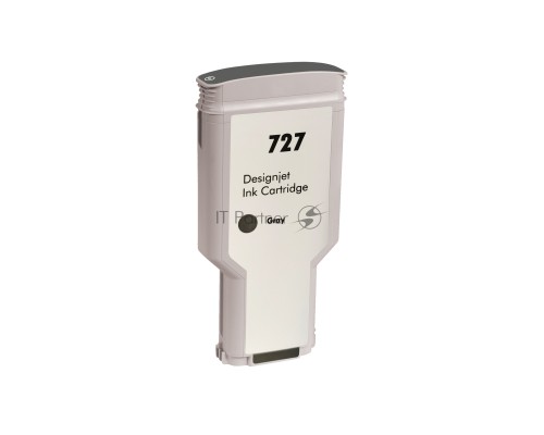 Струйный картридж NV Print 727 (NV-F9J80A) Gray для HP DesignJet T920/T930/T1500/T1530/T2500/T2530 (300 мл) совместимый
