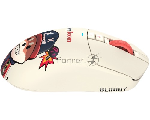 Мышь беспроводная/проводная A4Tech Bloody R72 Ultra Duo Proxy Boom бежевый, 20000 dpi, радиоканал, USB, кнопки - 7