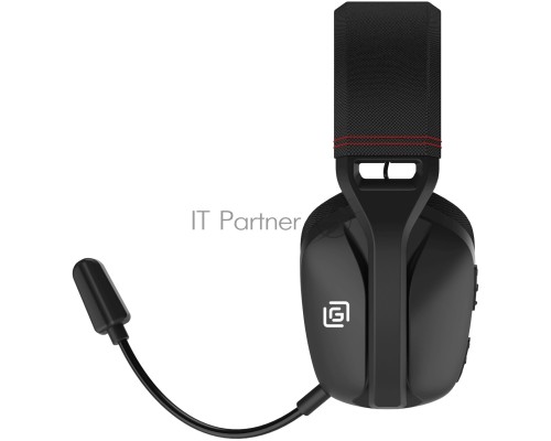 Наушники с микрофоном Оклик HS-L750G черный 1.5м накладные BT/Radio/3.5mm оголовье (2007557)