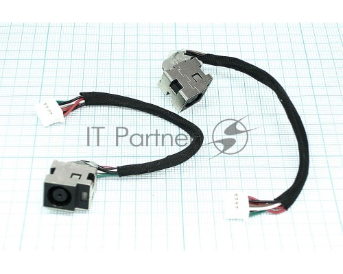 Разъем для ноутбука HP Pavilion G4 G6 (8-pin, для Intel) с кабелем Разъем для ноутбука HP Pavilion G4 G6 (8-pin, для Intel) с кабелем