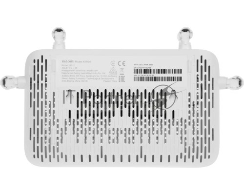 Роутер Wi-Fi Xiaomi Mi Router AX1500 RD12, 2.4/ 5 ГГц, до 1.5 Гбит/с, LAN 3x1 Гбит/с, WAN 1x1 Гбит/с