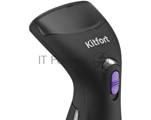 Отпариватель ручной Kitfort КТ-9199, 900Вт, черный/фиолетовый