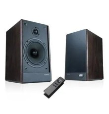 MICROLAB SOLO 6C Wooden finish {100 Вт RMS, Распределение: 50 Вт + 50 Вт среднеквадратичное, Гармонические искажения: < 0,3% (1 Вт 1 кГц), Частотная характеристика: 50 Гц - 20 кГц}