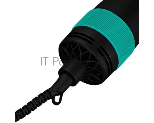Фен-щетка Kitfort КТ-3236-2 1000Вт бирюзовый/черный