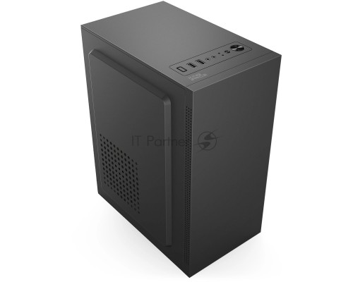 Корпус KingPrice KPCC-MN202 черный без БП mATX 1x80mm 1x120mm 2xUSB2.0 audio