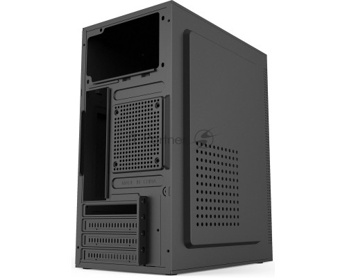 Корпус KingPrice KPCC-MN202 черный без БП mATX 1x80mm 1x120mm 2xUSB2.0 audio