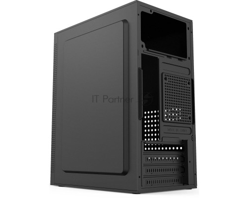 Корпус KingPrice KPCC-MN202 черный без БП mATX 1x80mm 1x120mm 2xUSB2.0 audio