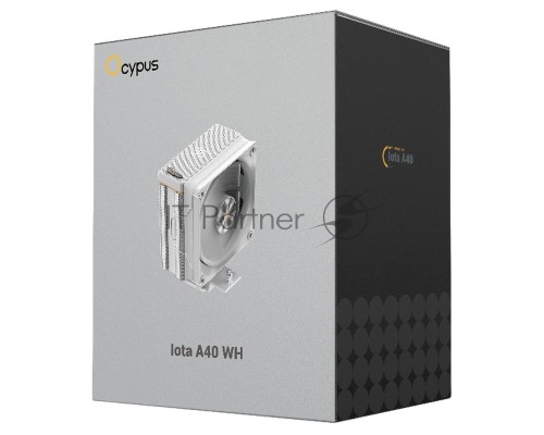 Кулер для процессора Cooler Ocypus Iota A40 WH White 220W/ All Intel/ AMD AM*/ Digital display / Screws