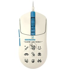 Мышь проводная A4Tech Bloody W72 Ultra Pixels Blue рисунок/бежевый/голубой, 20000 dpi, USB, кнопки - 7