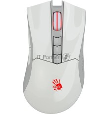 Мышь беспроводная A4Tech Bloody R90 Plus белый, 5000 dpi, радиоканал, USB, кнопки - 8