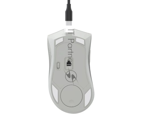 Мышь беспроводная A4Tech Bloody R90 Plus белый, 5000 dpi, радиоканал, USB, кнопки - 8