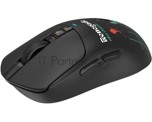 Мышь беспроводная/проводная A4Tech Bloody R72 Ultra Duo черный/рисунок, 20000 dpi, радиоканал, USB, кнопки - 7