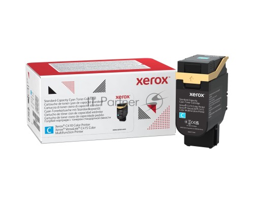 Картридж лазерный стандартный, синий Xerox VLC410/415 (2000 страниц)/ Cyan Standard Capacity Toner Cartridge, Xerox VLC410/415 (2,000 Pages)