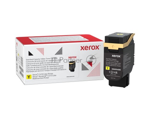 Картридж лазерный стандартный, желтый Xerox VLC410/415  (2000 страниц)/ Yellow Standard Capacity Toner Cartridge, Xerox VLC410/415 (2,000 Pages)