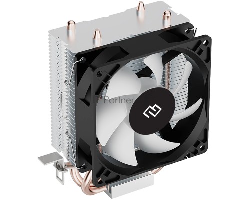Устройство охлаждения(кулер) Digma D-CPC110-1 90x90x25mm Soc-AM4/1151/1200 черный 3-pin 23dB Al+Cu 110W 245gr Ret
