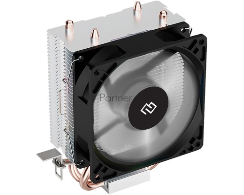 Устройство охлаждения(кулер) Digma D-CPC110-1 90x90x25mm Soc-AM4/1151/1200 черный 3-pin 23dB Al+Cu 110W 245gr Ret