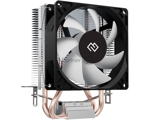 Устройство охлаждения(кулер) Digma D-CPC110-1 90x90x25mm Soc-AM4/1151/1200 черный 3-pin 23dB Al+Cu 110W 245gr Ret