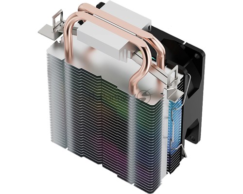 Устройство охлаждения(кулер) Digma D-CPC110-1 90x90x25mm Soc-AM4/1151/1200 черный 3-pin 23dB Al+Cu 110W 245gr Ret
