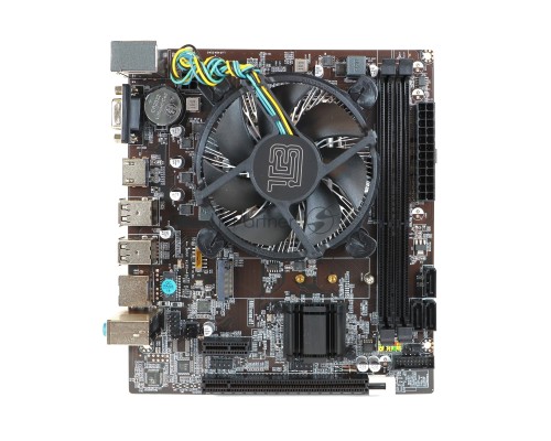 Материнская плата с процессором BaseTech H61M, i5-3470, mATX, Retail, Socket1155, Intel HD Graphics 2500, 2xDDR3, PCIe3.0, 1xM.2, GLAN, PS2, 8xUSB2, 2xUSB3, VGA, HDMI, кулер CPU