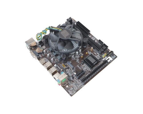 Материнская плата с процессором BaseTech H61M, i5-3470, mATX, Retail, Socket1155, Intel HD Graphics 2500, 2xDDR3, PCIe3.0, 1xM.2, GLAN, PS2, 8xUSB2, 2xUSB3, VGA, HDMI, кулер CPU