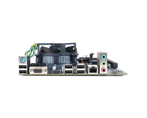 Материнская плата с процессором BaseTech H61M, i5-3470, mATX, Retail, Socket1155, Intel HD Graphics 2500, 2xDDR3, PCIe3.0, 1xM.2, GLAN, PS2, 8xUSB2, 2xUSB3, VGA, HDMI, кулер CPU