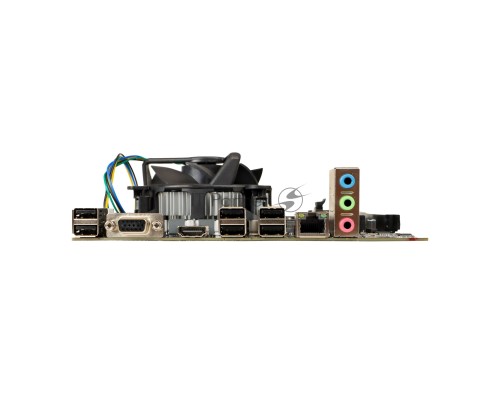 Материнская плата с процессором BaseTech H61M-K, i3-3220, mATX, Retail, Socket1155, Intel HD Graphics 2500, 2xDDR3, PCIe3.0, 1xM.2, GLAN, 8xUSB2, 2xUSB3, VGA, HDMI, кулер CPU