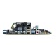 Материнская плата с процессором BaseTech H610M, i5-12400, mATX, Retail, Socket1700, Intel UHD Graphics 730, 2xDDR4, PCIe3.0, 2xM.2, GLAN, M.2 WiFi, 4xUSB2, 6xUSB3, 2xHDMI, DP, кулер CPU