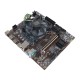 Материнская плата с процессором BaseTech H610M, i5-12400, mATX, Retail, Socket1700, Intel UHD Graphics 730, 2xDDR4, PCIe3.0, 2xM.2, GLAN, M.2 WiFi, 4xUSB2, 6xUSB3, 2xHDMI, DP, кулер CPU