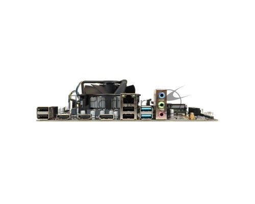 Материнская плата с процессором BaseTech H610M-K, i3-12100, mATX, Retail, Socket1700, Intel UHD Graphics 730, 2xDDR4, PCIe3.0, 2xM.2, GLAN, M.2 WiFi, 6xUSB2, 4xUSB3, 2xHDMI, DP, кулер CPU