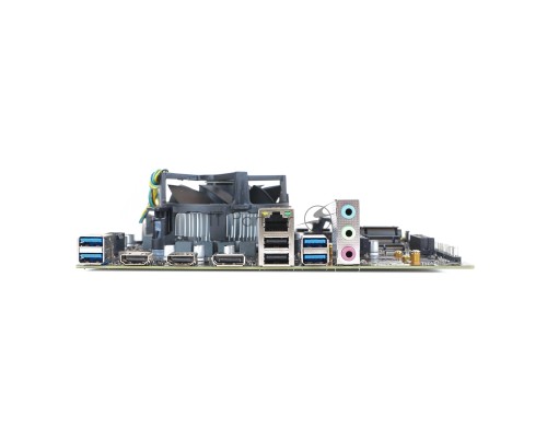 Материнская плата с процессором BaseTech H510M-K, i5-10500, mATX, Retail, Socket1200, Intel UHD Graphics 630, 2xDDR4, PCIe3.0, 2xM.2, GLAN, 6xUSB2, 6xUSB3, 2xHDMI, DP, кулер CPU