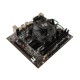 Материнская плата с процессором BaseTech H110M-K, i3-6100, mATX, Retail, Socket1151, Intel UHD Graphics 530, 2xDDR4, PCIe3.0, 1xM.2, GLAN, 6xUSB2, 4xUSB3, VGA, HDMI, кулер CPU