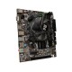Материнская плата с процессором BaseTech H110M-K, i3-6100, mATX, Retail, Socket1151, Intel UHD Graphics 530, 2xDDR4, PCIe3.0, 1xM.2, GLAN, 6xUSB2, 4xUSB3, VGA, HDMI, кулер CPU