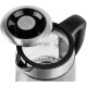 Чайник Centek CT-0013 стекло, 2200 Вт, 1.8 л, серебристый