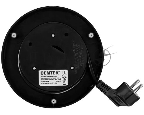 Чайник Centek CT-0013 стекло, 2200 Вт, 1.8 л, серебристый