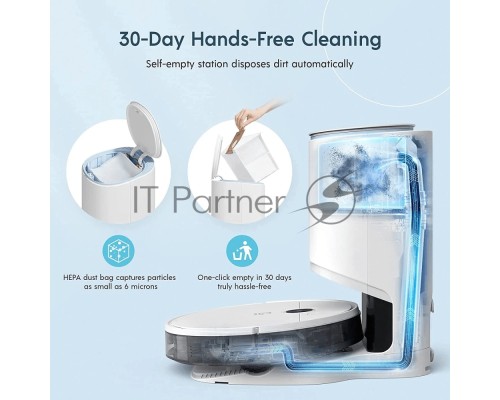 YDTX11 Робот-пылесос YEEDI Robot Vacuum Floor 3+  White
