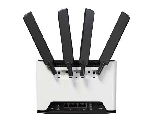 Маршрутизатор Mikrotik Chateau 5G ax S53UG+M-5HaxD2HaxD-TC&RG502Q-EA Wireless router Gigabit Ethernet Dual-band (2.4 GHz / 5 GHz) 4G White