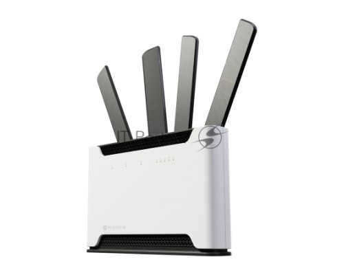 Маршрутизатор Mikrotik Chateau 5G ax S53UG+M-5HaxD2HaxD-TC&RG502Q-EA Wireless router Gigabit Ethernet Dual-band (2.4 GHz / 5 GHz) 4G White