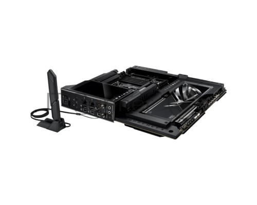 Материнская плата ASUS ROG MAXIMUS Z890 EXTREME, INTEL Z890 s1851, 4xDDR5(192GB), 2xPCIe 5.0x16, 1xPCIe 4.0x4, 1xLAN(10GbE) + 1xLAN(2.5GbE), Wi-Fi, BT, 4xSATA 6Gb/s, 6xM.2, 2xThunderbolt 5 (USB-C), 3xUSB-C, 5xUSB 3.2, EATX, 90MB1IA0-M0EAY0