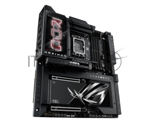 Материнская плата ASUS ROG MAXIMUS Z890 EXTREME, INTEL Z890 s1851, 4xDDR5(192GB), 2xPCIe 5.0x16, 1xPCIe 4.0x4, 1xLAN(10GbE) + 1xLAN(2.5GbE), Wi-Fi, BT, 4xSATA 6Gb/s, 6xM.2, 2xThunderbolt 5 (USB-C), 3xUSB-C, 5xUSB 3.2, EATX, 90MB1IA0-M0EAY0