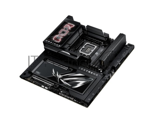 Материнская плата ASUS ROG MAXIMUS Z890 EXTREME, INTEL Z890 s1851, 4xDDR5(192GB), 2xPCIe 5.0x16, 1xPCIe 4.0x4, 1xLAN(10GbE) + 1xLAN(2.5GbE), Wi-Fi, BT, 4xSATA 6Gb/s, 6xM.2, 2xThunderbolt 5 (USB-C), 3xUSB-C, 5xUSB 3.2, EATX, 90MB1IA0-M0EAY0