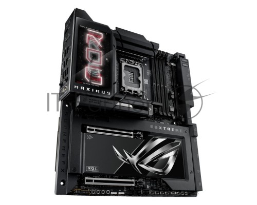 Материнская плата ASUS ROG MAXIMUS Z890 EXTREME, INTEL Z890 s1851, 4xDDR5(192GB), 2xPCIe 5.0x16, 1xPCIe 4.0x4, 1xLAN(10GbE) + 1xLAN(2.5GbE), Wi-Fi, BT, 4xSATA 6Gb/s, 6xM.2, 2xThunderbolt 5 (USB-C), 3xUSB-C, 5xUSB 3.2, EATX, 90MB1IA0-M0EAY0