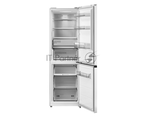 Холодильник Midea MDRB470MGF01OM белый двухкамерный 216/104 л морозилка снизу, No Frost
