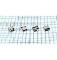 Разъем Micro USB для  Samsung C3222/B7350/S6802/C3560/C3750/C3752/E2222/E2530/E2600/i5500/i9250/S385