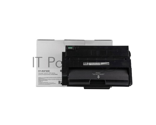 Картридж F+ imaging, черный, 1 500 страниц, для Ricoh моделей Aficio SP300/300DN (аналог 406956), FP-RSP300