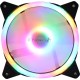 Вентилятор для корпуса GMNG GG-CF120FRGB2-PWMBK RGB 120х120x25 черный 4-pin 28дБ Ret