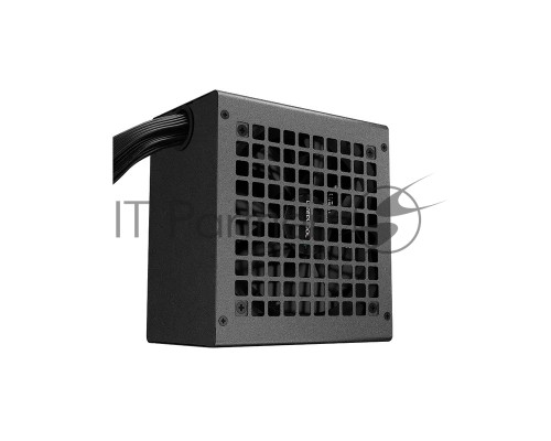 Блок питания 700Вт DEEPCOOL PF700 R-PF700D-HA0B-CN, 700W, ATX2.4 80PLUS white, APFC, 20+4 pin, 4+4pin, 6xSata, 2xPCI-E (6+2pin), FAN 12CM, Кабель питания CN, Черный